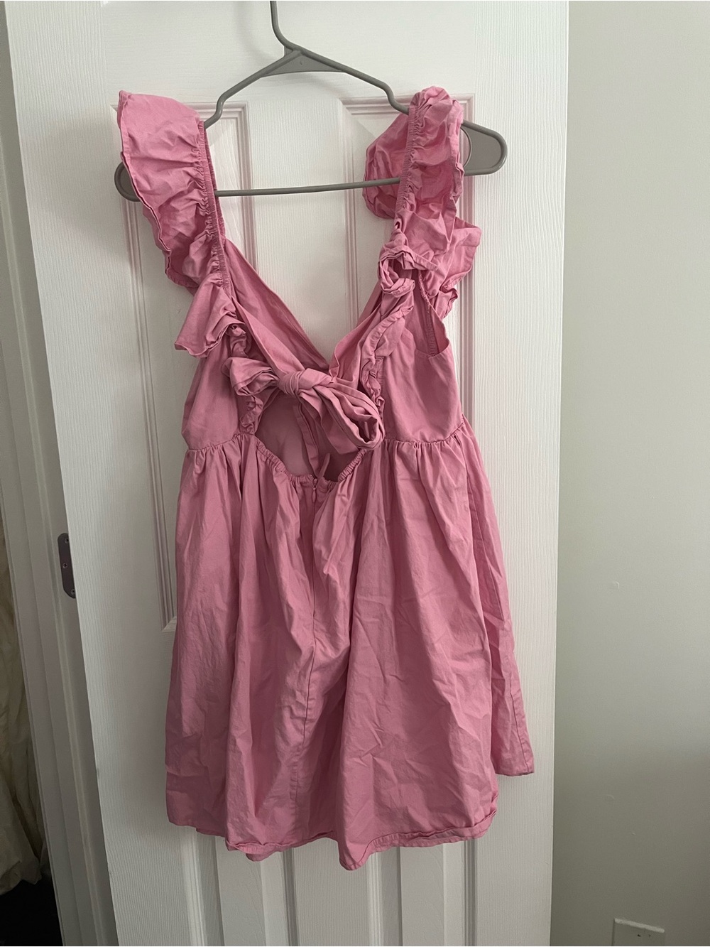 Pink Ruffle Strap Sundress NB - Picture 2 of 2